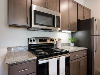 Kitchen with dish washer